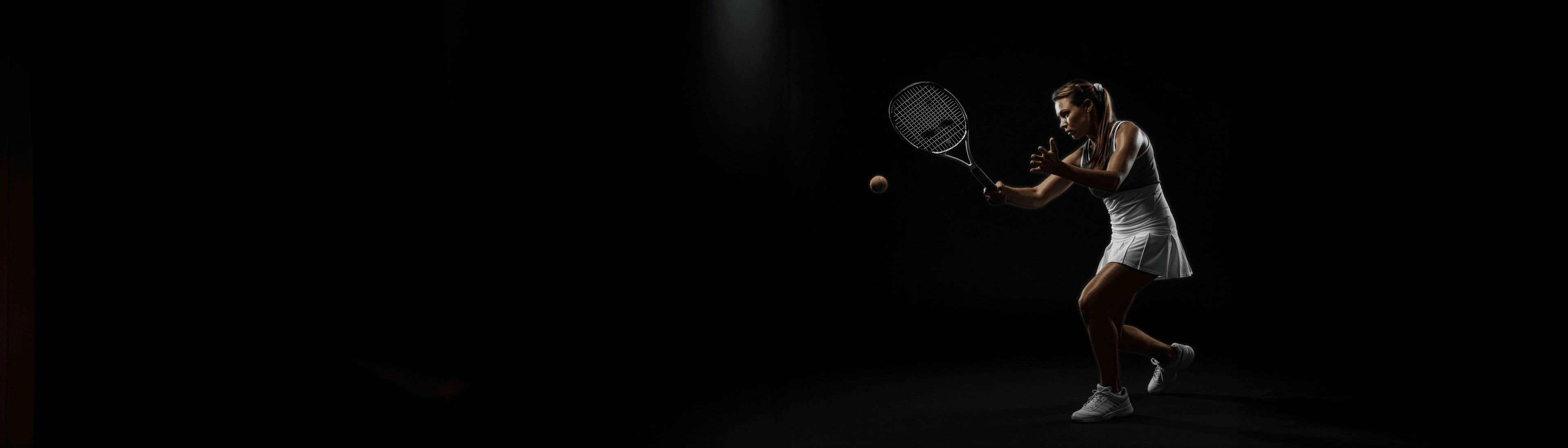 Tennis player illustration